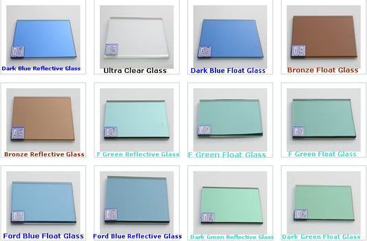 Premium Mirror & Float Glass – Clear, Green & Blue Colors Available