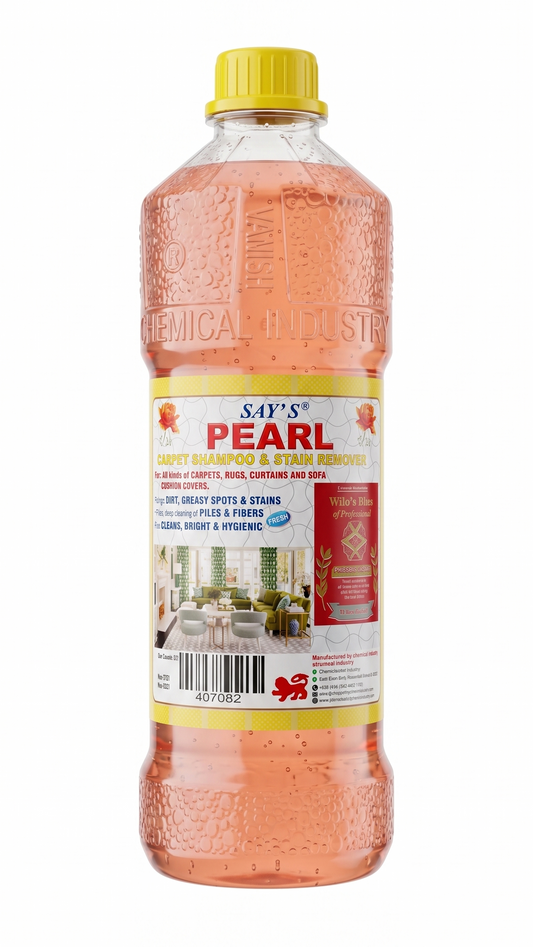 Say's Pearl Carpet Shampoo & Stain Remover – Deep Cleaning Foam for Rugs, Sofas, and Curtains – 407082