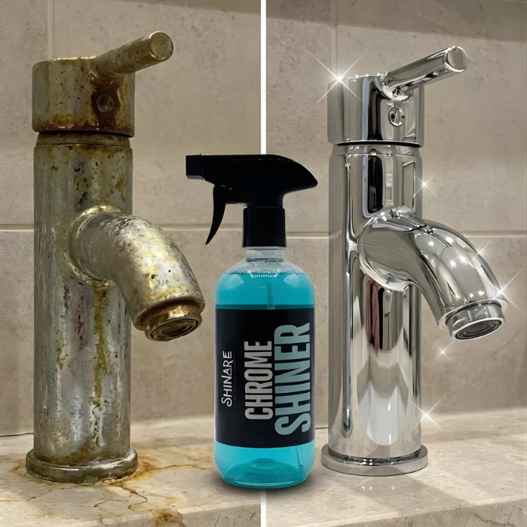 Shinare Chrome Shiner – Ultimate Polish & Protection (Blue Formula)