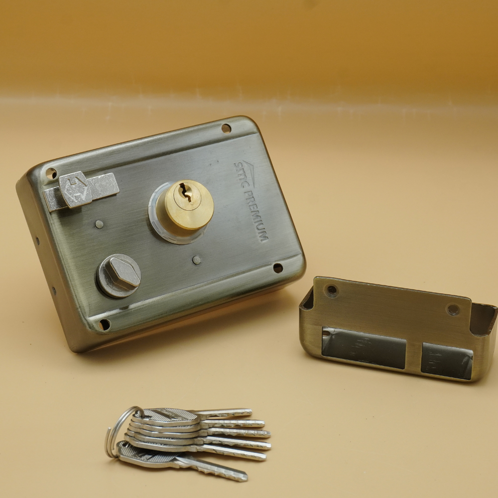 Gate Rim Lock – Heavy Duty Security Door Lock for Home & Office