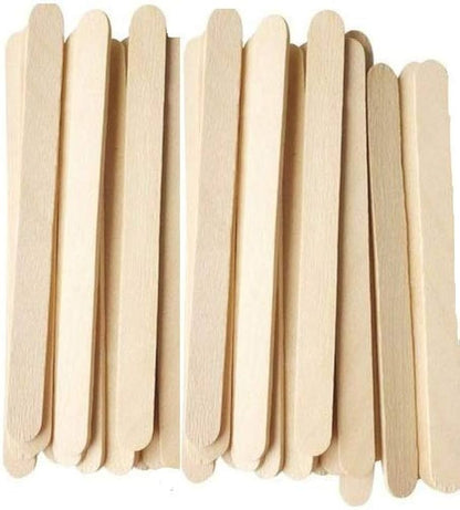 Ice Cream Sticks – Wooden Craft & Popsicle Sticks for DIY, Crafts & Food Use
