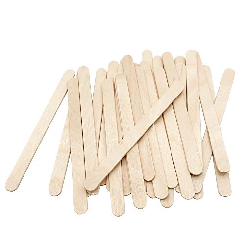 Ice Cream Sticks – Wooden Craft & Popsicle Sticks for DIY, Crafts & Food Use