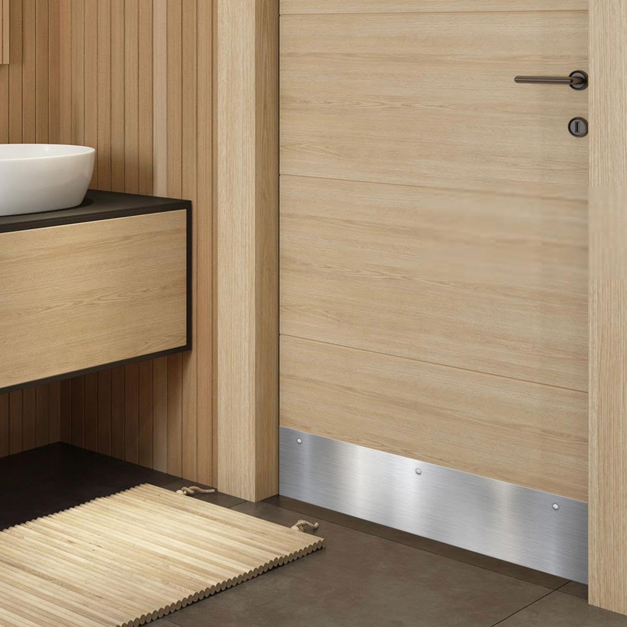 Protection Angle Iron for Doors – Water Protection for Rooms & Washrooms
