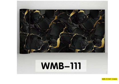 Sticky UV Marble Sheet 47×117 Inch – Self Adhesive High Gloss Wall Panel