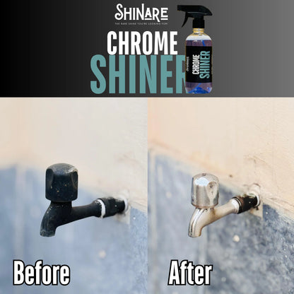 Shinare Chrome Shiner – Ultimate Polish & Protection (Blue Formula)
