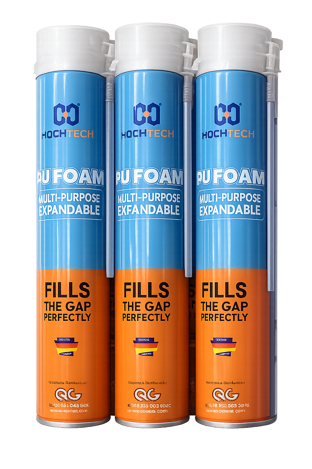 High-Expansion PU Foam Sealant - Professional Grade Heat & Sound Insulation Spray (750ml)