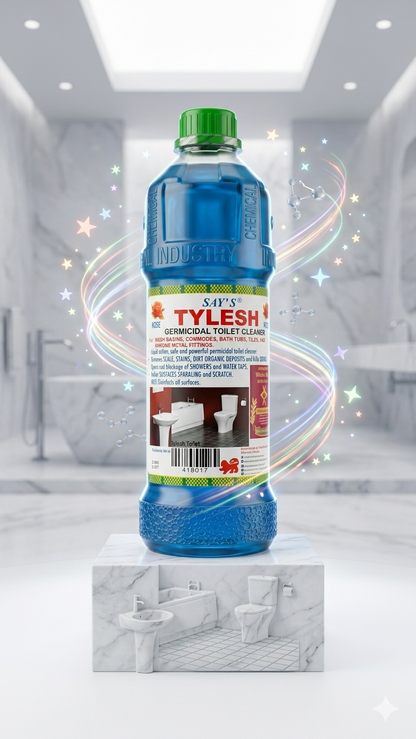 Say's Tylesh Germicidal Toilet & Tile Cleaner – Powerful Stain Remover & Disinfectant for Ceramic Surfaces