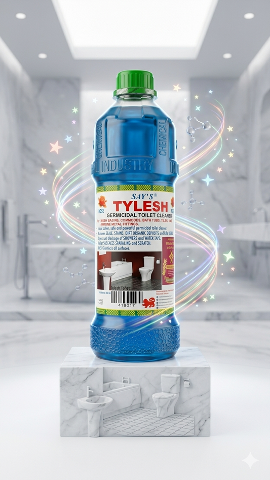 Say's Tylesh Germicidal Toilet & Tile Cleaner – Powerful Stain Remover & Disinfectant for Ceramic Surfaces