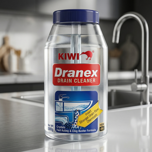 Kiwi Dranex Drain Cleaner – Powerful Pipe & Blockage Remover