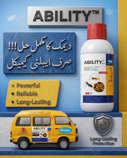 Ability Termiticide Liquid – Powerful Anti-Termite & Pest Control Solution
