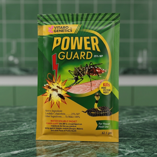 Power Guard 25% WP Insecticide – Mosquito, Cockroach & Pest Killer