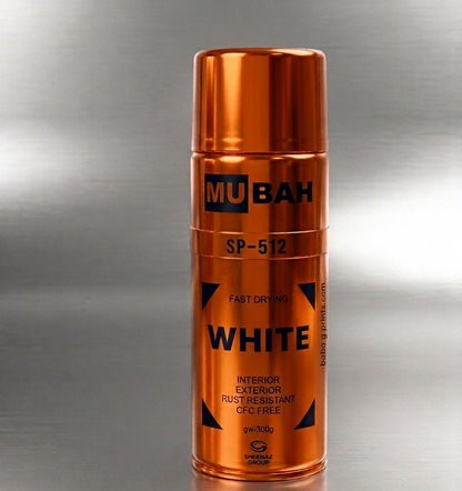 MUBAH SP-512 Spray Paint – Fast Drying, Smooth Finish, Rust Protection for Indoor &amp; Outdoor Use