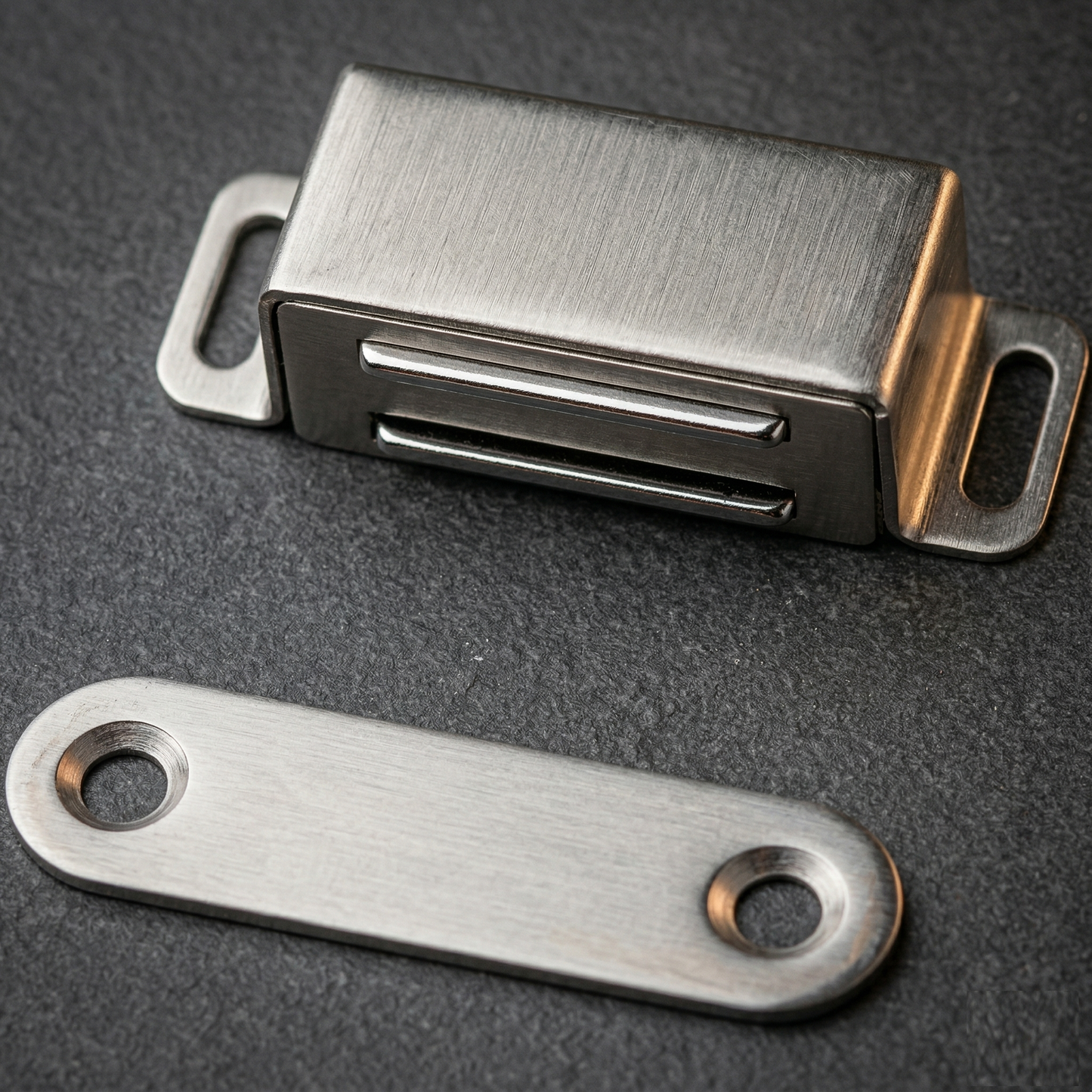 Stainless Steel Magnetic Door Catcher – Strong Cabinet & Door Magnet Latch