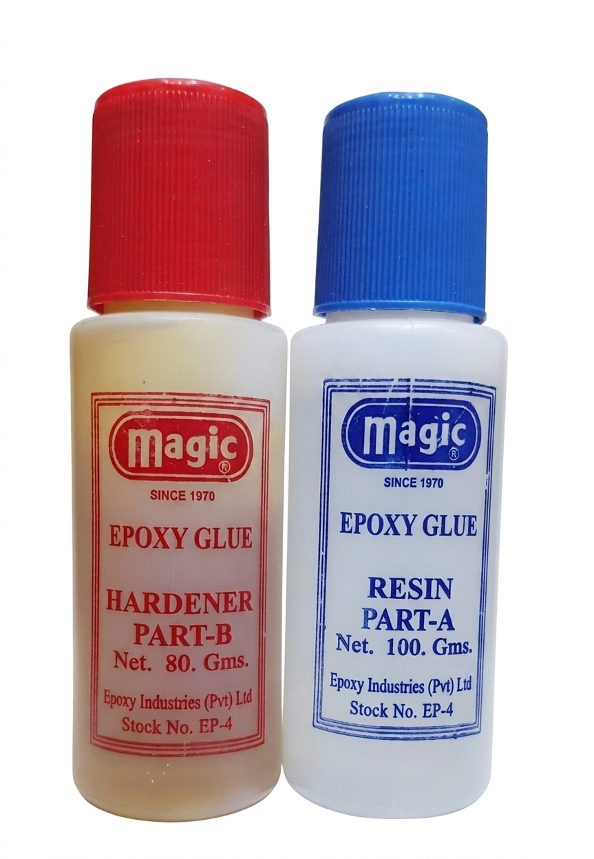 Magic Epoxy Glue (EP-4) – High Strength Resin & Hardener Adhesive Set