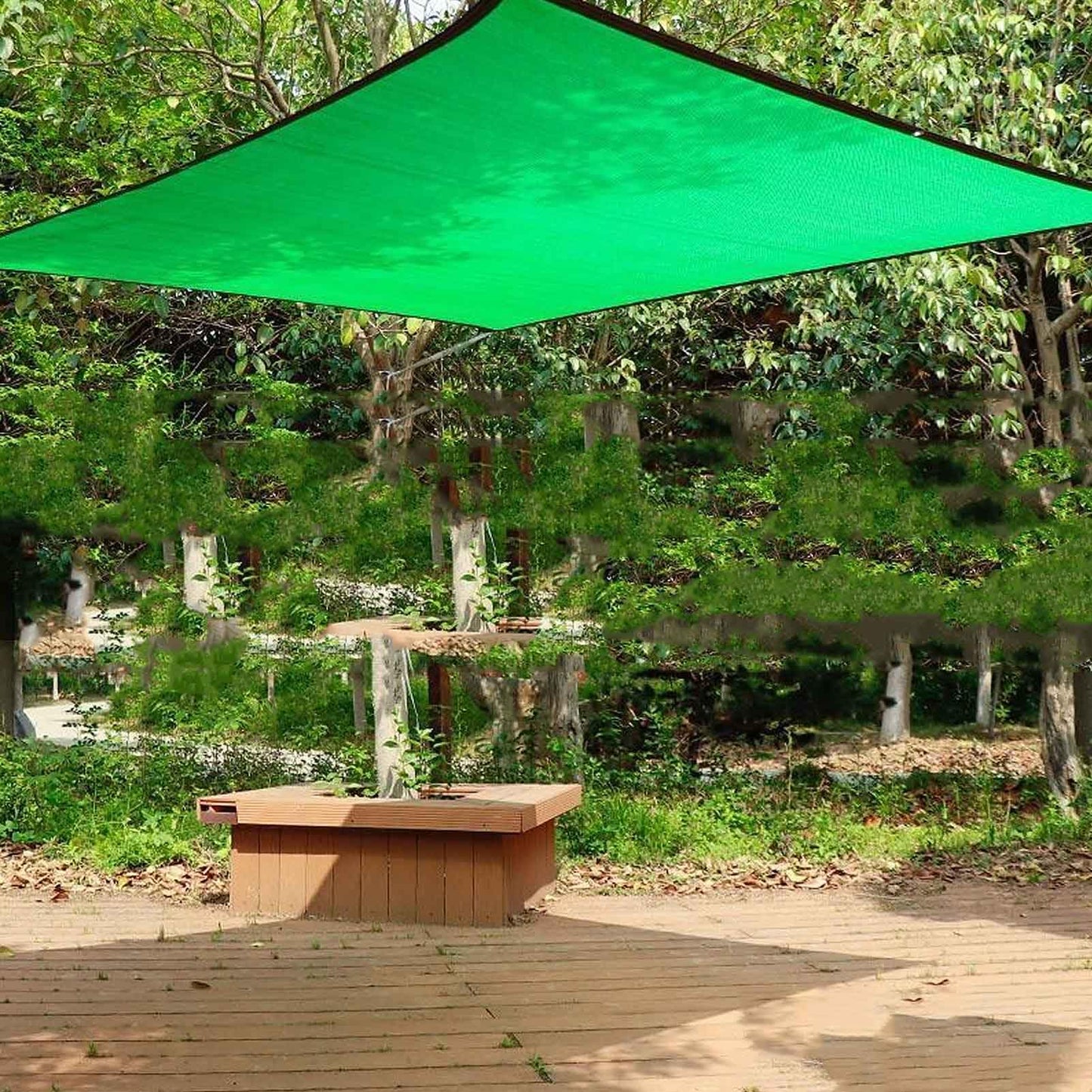 Green Shade Net for Plants & Balcony – UV Protection Sun Shade