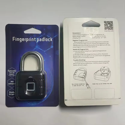 Fingerprint Padlock – Smart Security Lock with Fast Fingerprint Unlock
