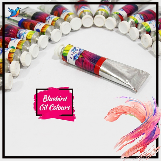 Bluebird Oil Colours – Smooth &amp; Rich Paints for Easy Blending and Creative Artwork