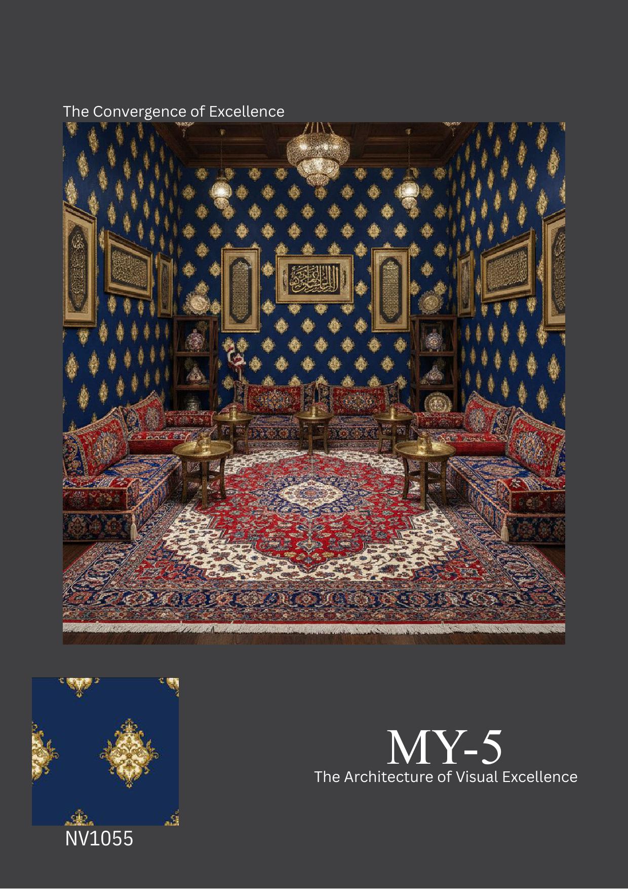 MY-5 Luxury Wallpaper – Premium Interior Wall Coverings for Living Rooms, Bedrooms & Offices