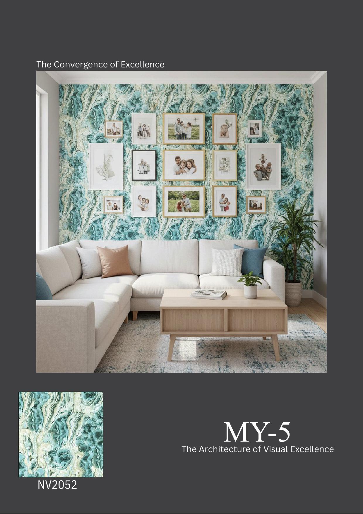 MY-5 Luxury Wallpaper – Premium Interior Wall Coverings for Living Rooms, Bedrooms & Offices