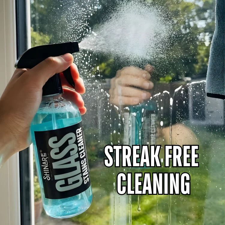 Glass Stains Cleaner with Kit 500ml – Powerful Glass Cleaning & Shine Solution