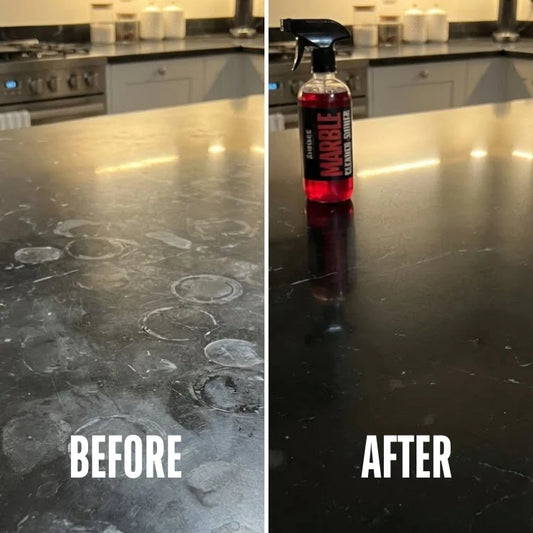 Marble Cleaner + Shiner with Kit 500ml – Powerful Floor & Marble Polish Solution