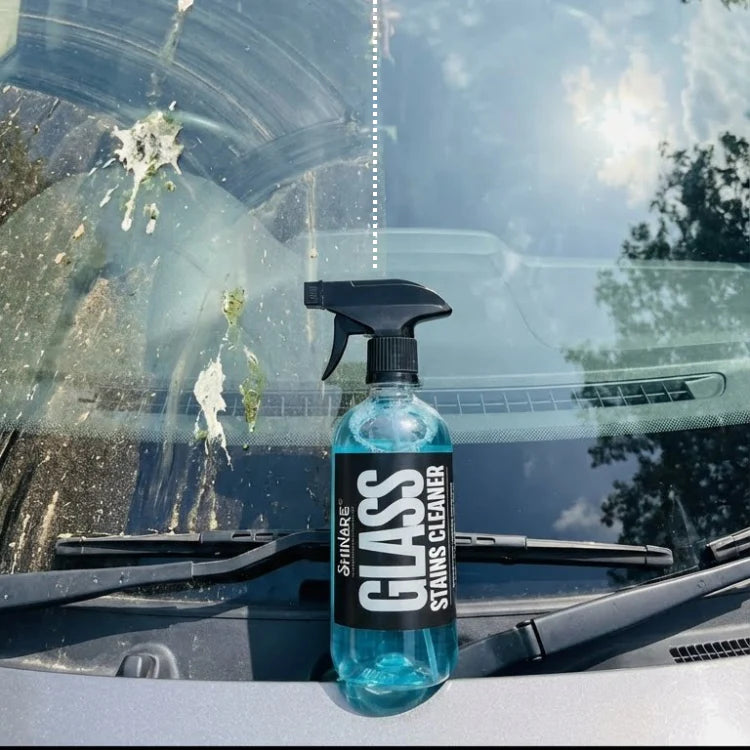 Glass Stains Cleaner with Kit 500ml – Powerful Glass Cleaning & Shine Solution