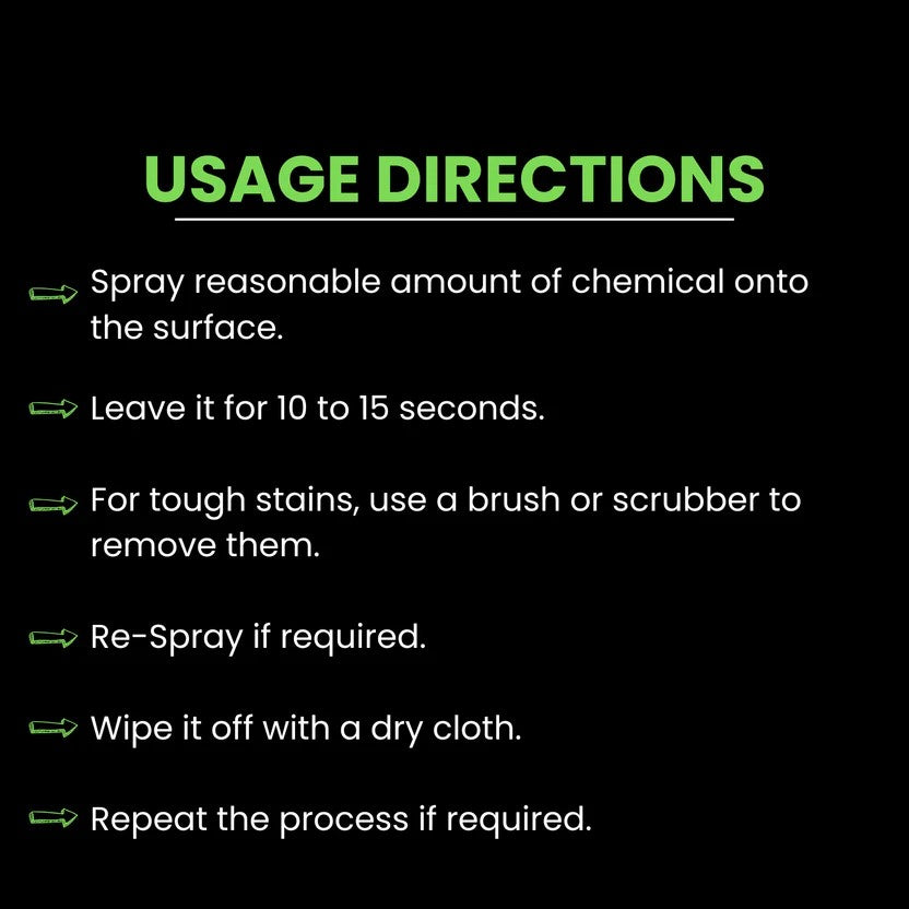Stain and Rust Remover with Kit 500ml – Powerful Surface Cleaning Solution