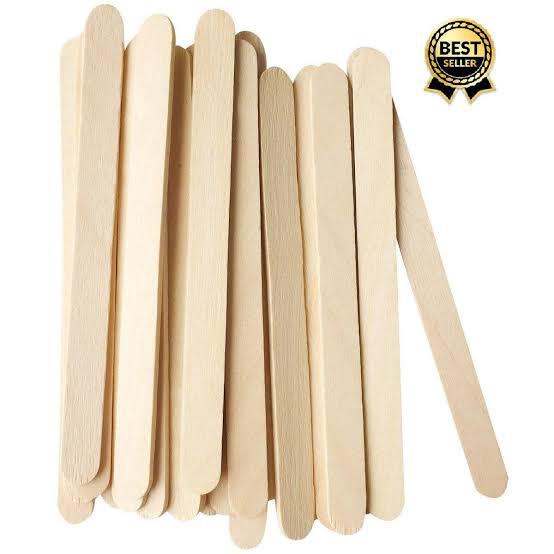 Ice Cream Sticks – Wooden Craft & Popsicle Sticks for DIY, Crafts & Food Use