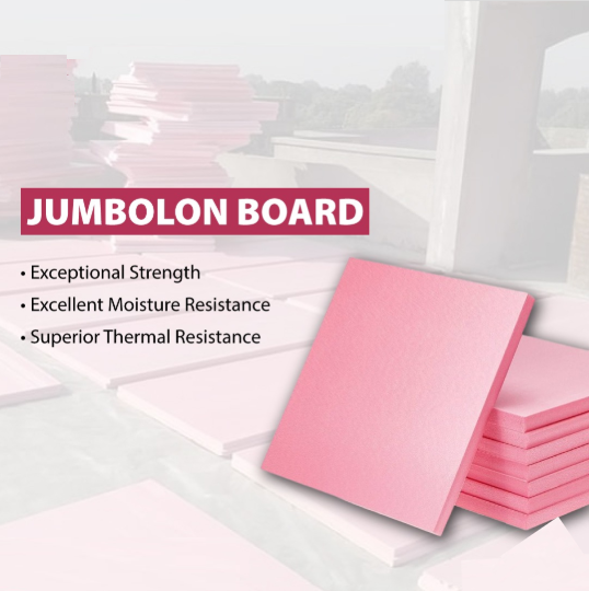 Premium XPS Jumbolon Board – High Density Insulation & Construction Foam Sheet