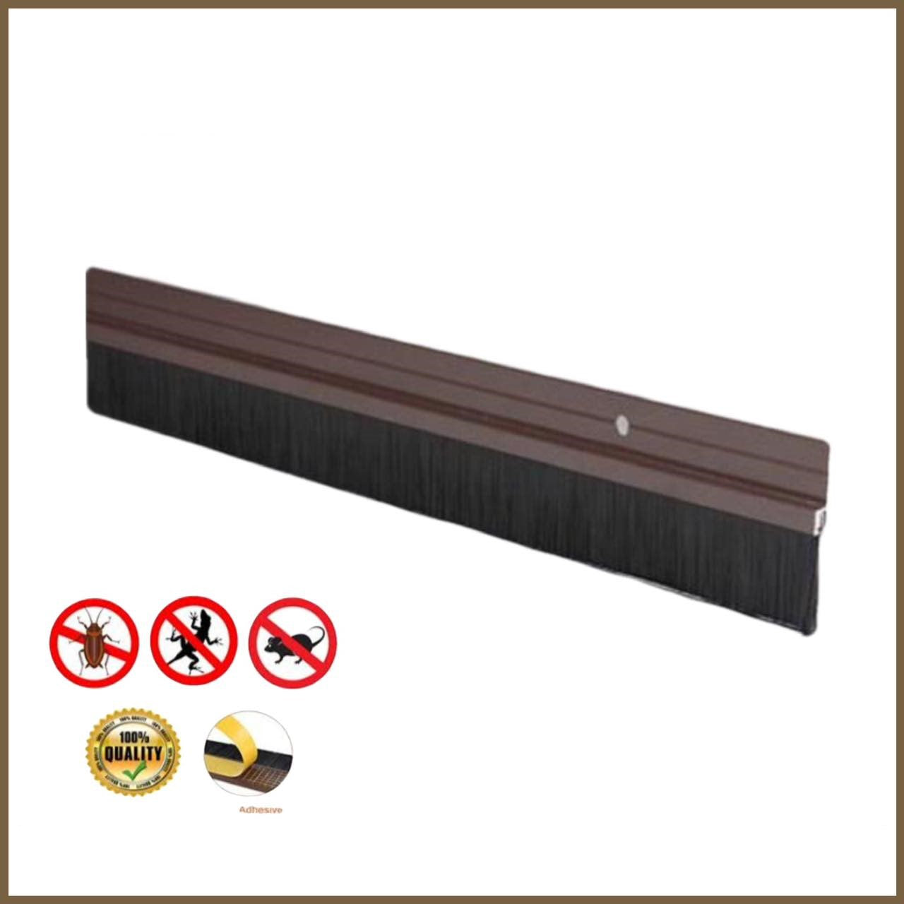 Door Bottom Brush Seal – Dust, Insect & Air Blocker Strip for Doors